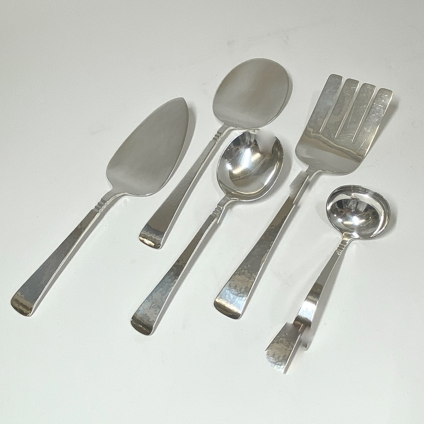 Estate Porter Blanchard Sterling Silver Flatware in the "Capri" Pattern Service for 12 (141 Pieces)