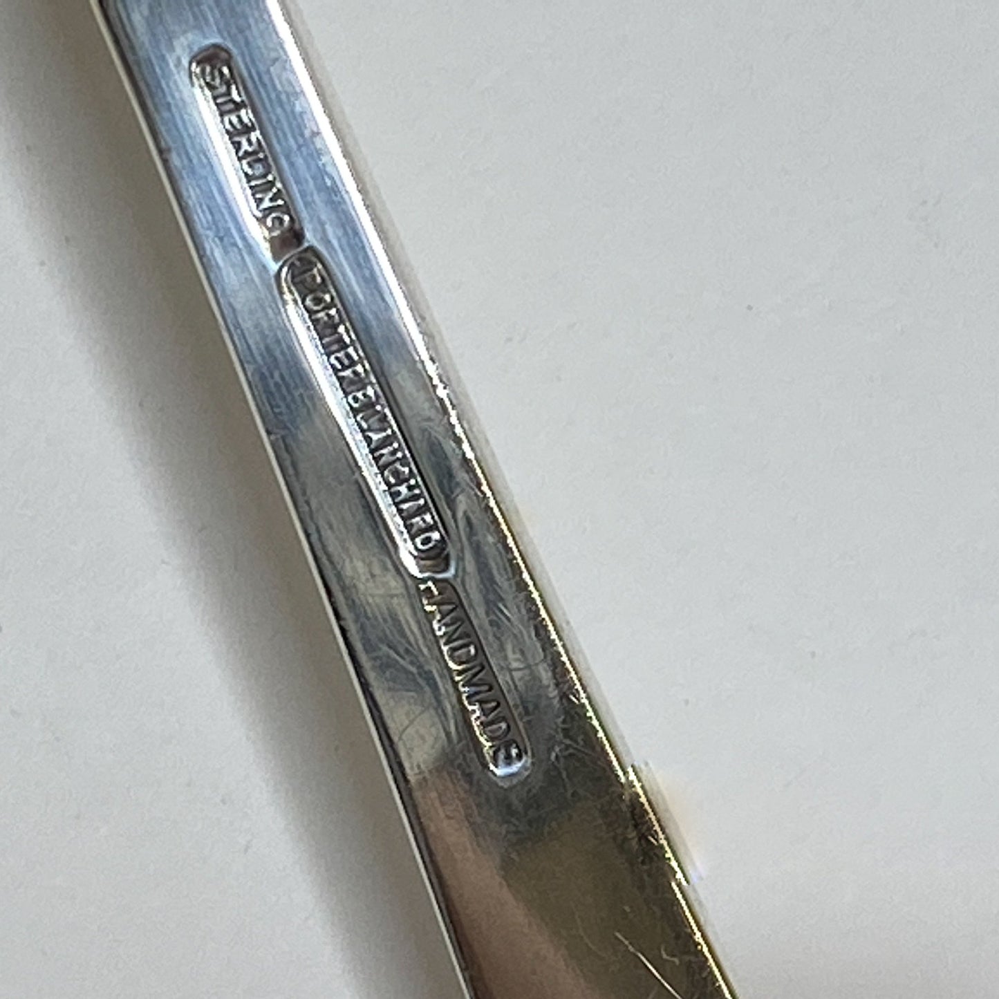 Estate Porter Blanchard Sterling Silver Flatware in the "Capri" Pattern Service for 12 (141 Pieces)