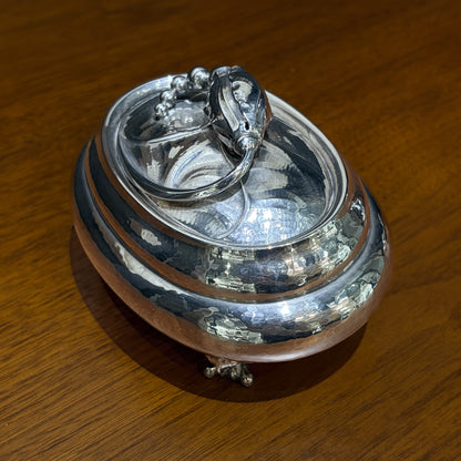 Estate Georg Jensen Sterling Silver Blossom Bonboniere no 2H