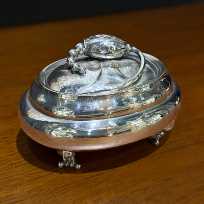 Estate Georg Jensen Sterling Silver Blossom Bonboniere no 2H