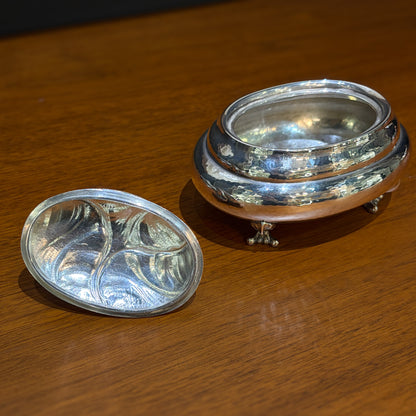 Estate Georg Jensen Sterling Silver Blossom Bonboniere no 2H
