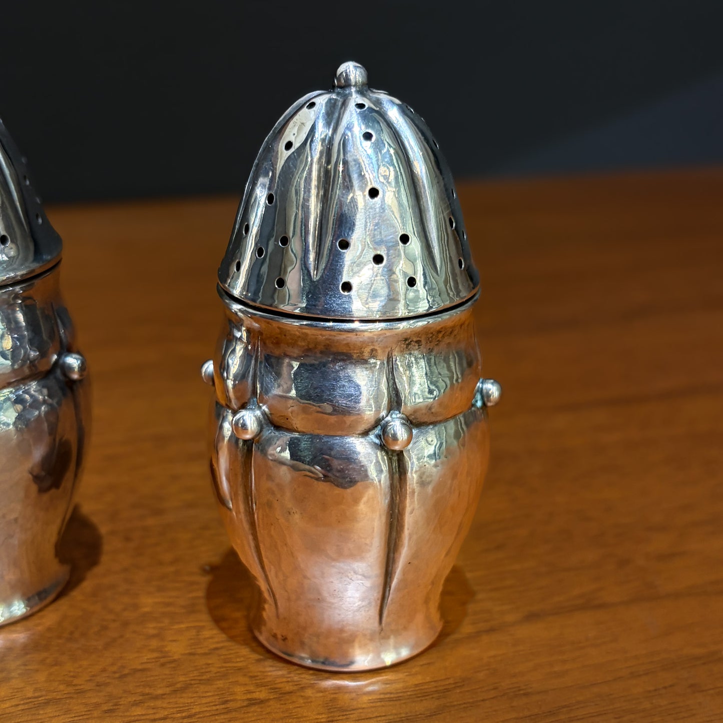 Estate Sterling Silver Evald Nielsen Salt and Pepper Shakers