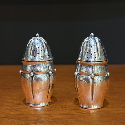 Estate Sterling Silver Evald Nielsen Salt and Pepper Shakers