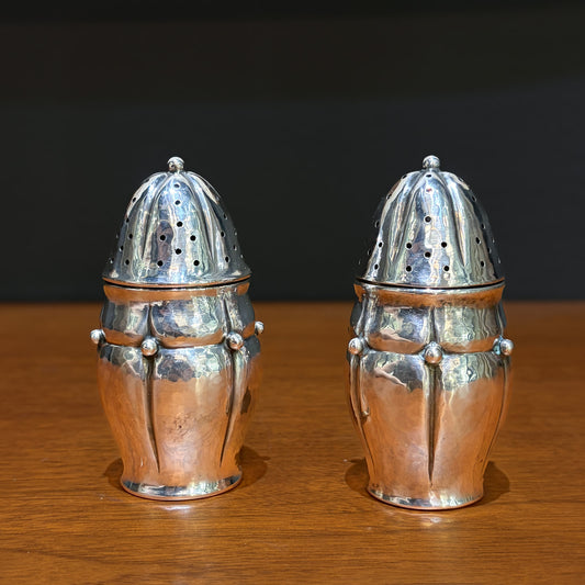 Estate Sterling Silver Evald Nielsen Salt and Pepper Shakers