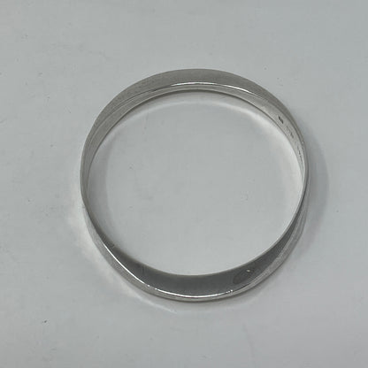 Estate Sterling Silver Oblong Bangle by Tone Vigeland