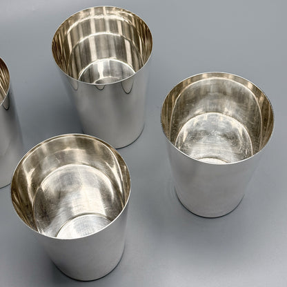 Estate Sterling Silver Tiffany Modern Mint Julep Cups