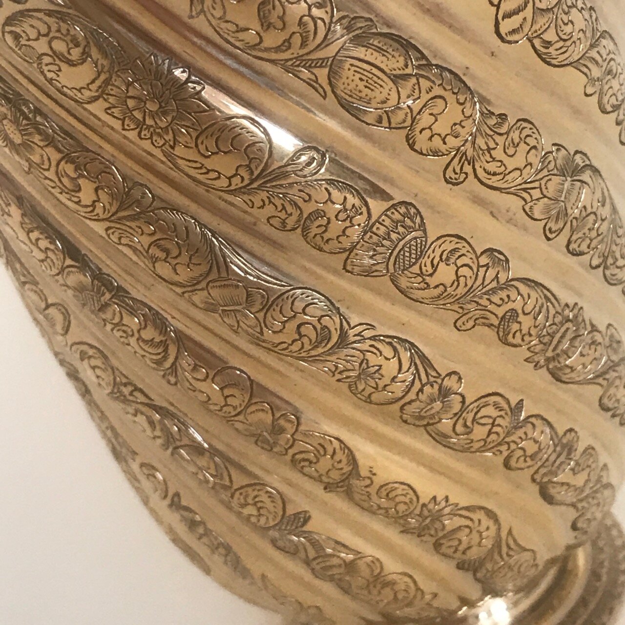 Puiforcat 'Anne of Austria' Gilt Sterling Silver Tumbler