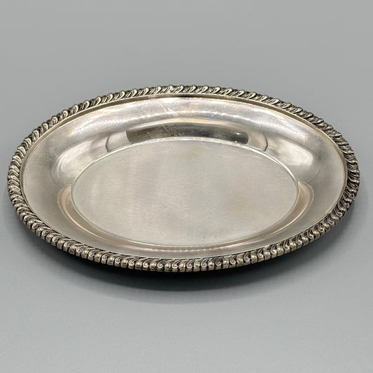 Estate Buccellati Sterling Silver Gadroon Small Dish