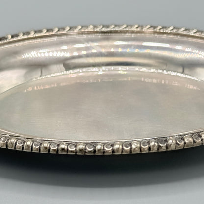 Estate Buccellati Sterling Silver Gadroon Small Dish