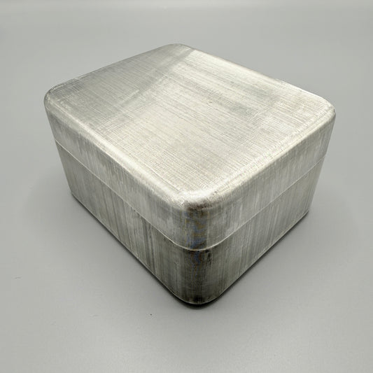Estate Buccellati Sterling Silver Textured Box with Lid