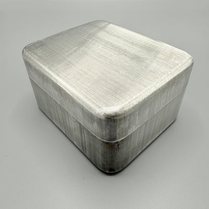 Estate Buccellati Sterling Silver Textured Box with Lid