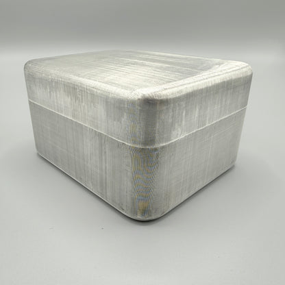 Estate Buccellati Sterling Silver Textured Box with Lid