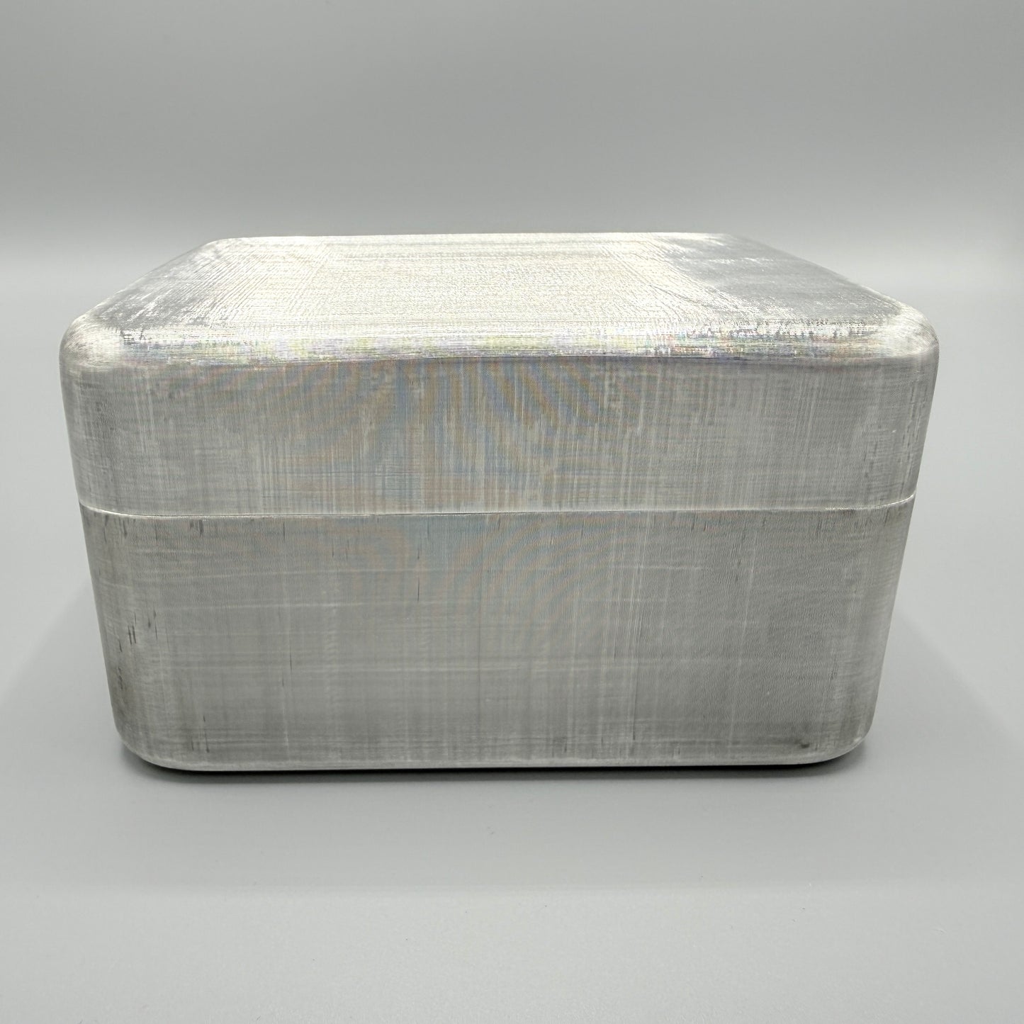 Estate Buccellati Sterling Silver Textured Box with Lid