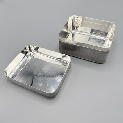 Estate Buccellati Sterling Silver Textured Box with Lid