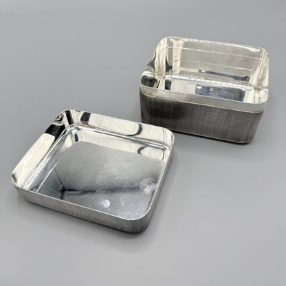 Estate Buccellati Sterling Silver Textured Box with Lid