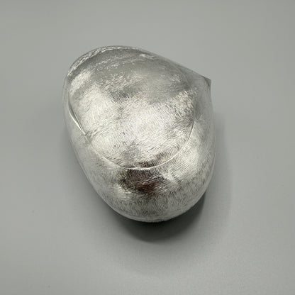 Estate Buccellati Sterling Silver Garlic Box with Lid