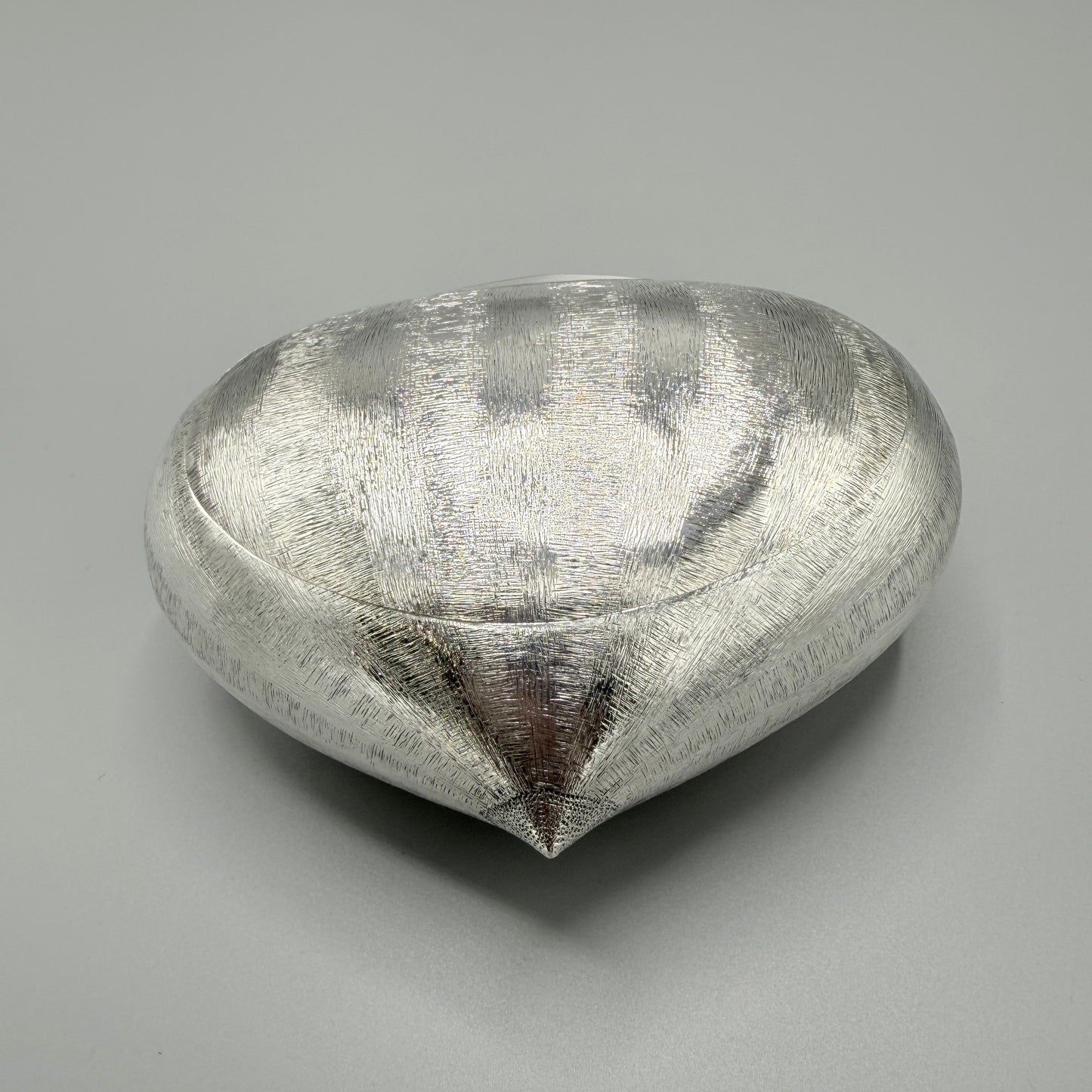 Estate Buccellati Sterling Silver Garlic Box with Lid