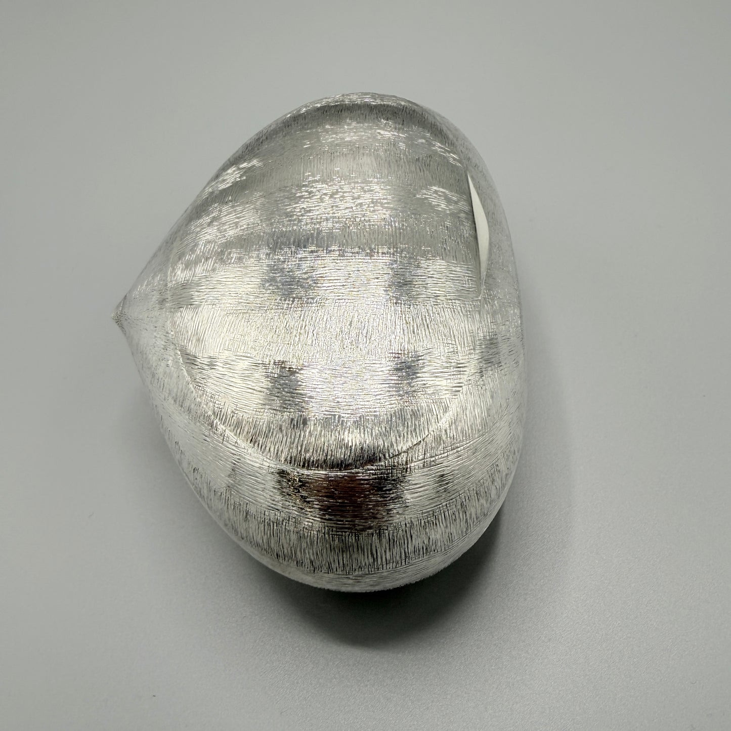 Estate Buccellati Sterling Silver Garlic Box with Lid