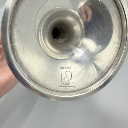 Estate Porter Blanchard Sterling Silver Goblets 245E