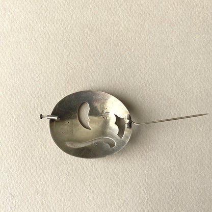 Georg Jensen Sterling Silver Brooch No.65