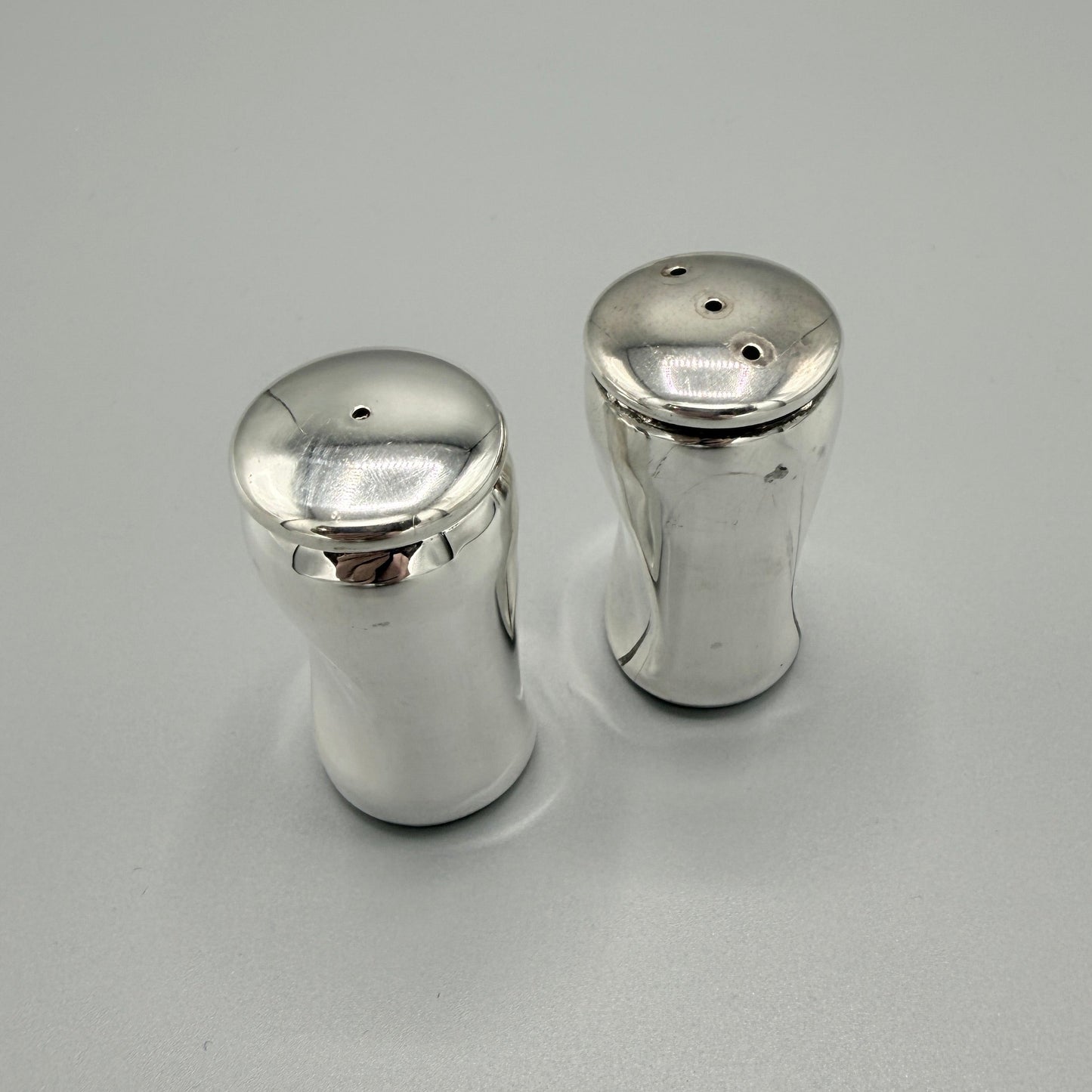 Tiffany & Co. Thumbprint Salt and Pepper Shakers by Elsa Peretti