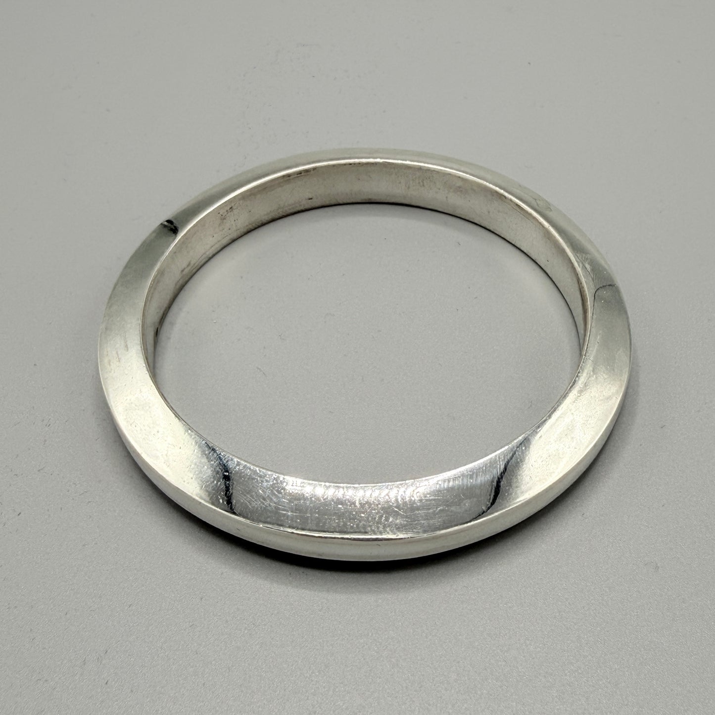 Estate Taxco Mexico Sterling Silver Bangle