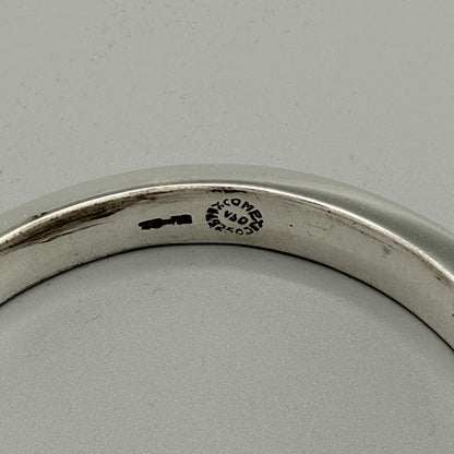Estate Taxco Mexico Sterling Silver Bangle