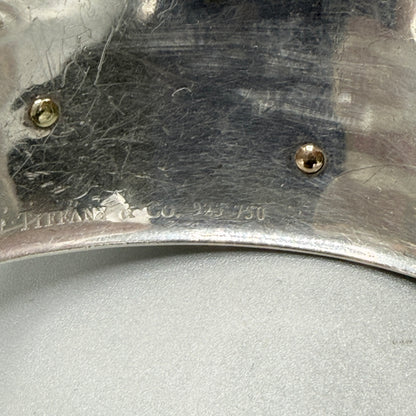 Estate Tiffany & Co. Sterling Silver and 18KT Rose and Yellow Gold Dragonfly Cuff