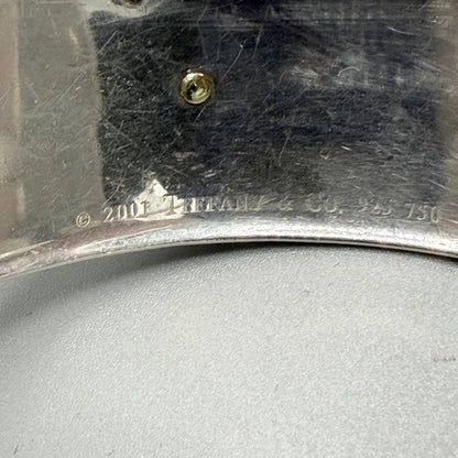 Estate Tiffany & Co. Sterling Silver and 18KT Rose and Yellow Gold Dragonfly Cuff