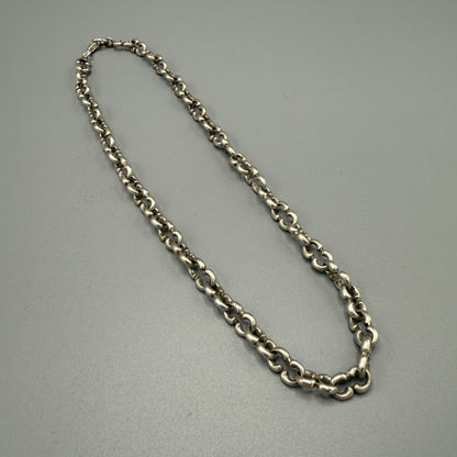 Estate Sterling Silver Figure-8 Chain Necklace