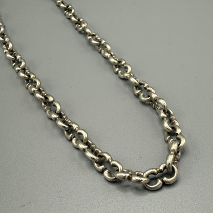 Estate Sterling Silver Figure-8 Chain Necklace