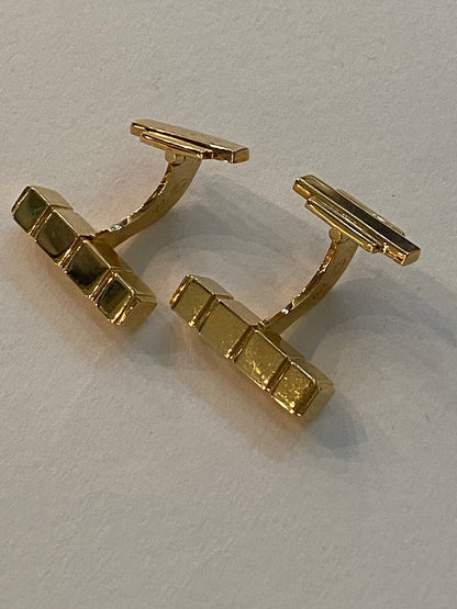 Estate Georg Jensen 18 kt. Gold Cufflinks with Studs (2), Design 1064