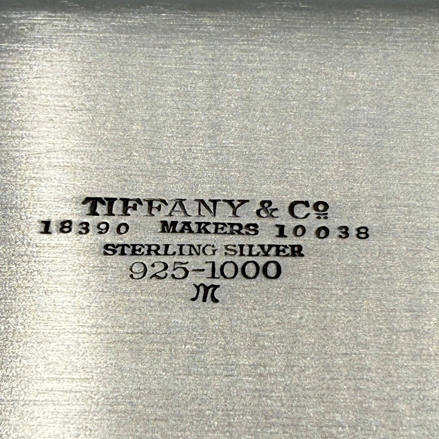 Estate Tiffany & Co. Sterling Silver Serving Dish