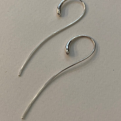 Georg Jensen Sterling Silver "Mercy" Ear Wires by Jacqueline Rabun