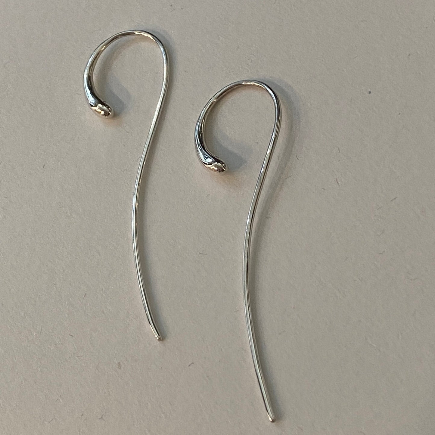 Georg Jensen Sterling Silver "Mercy" Ear Wires by Jacqueline Rabun