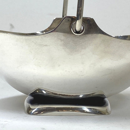 Gusterman Sterling Silver Modernist Candy Basket