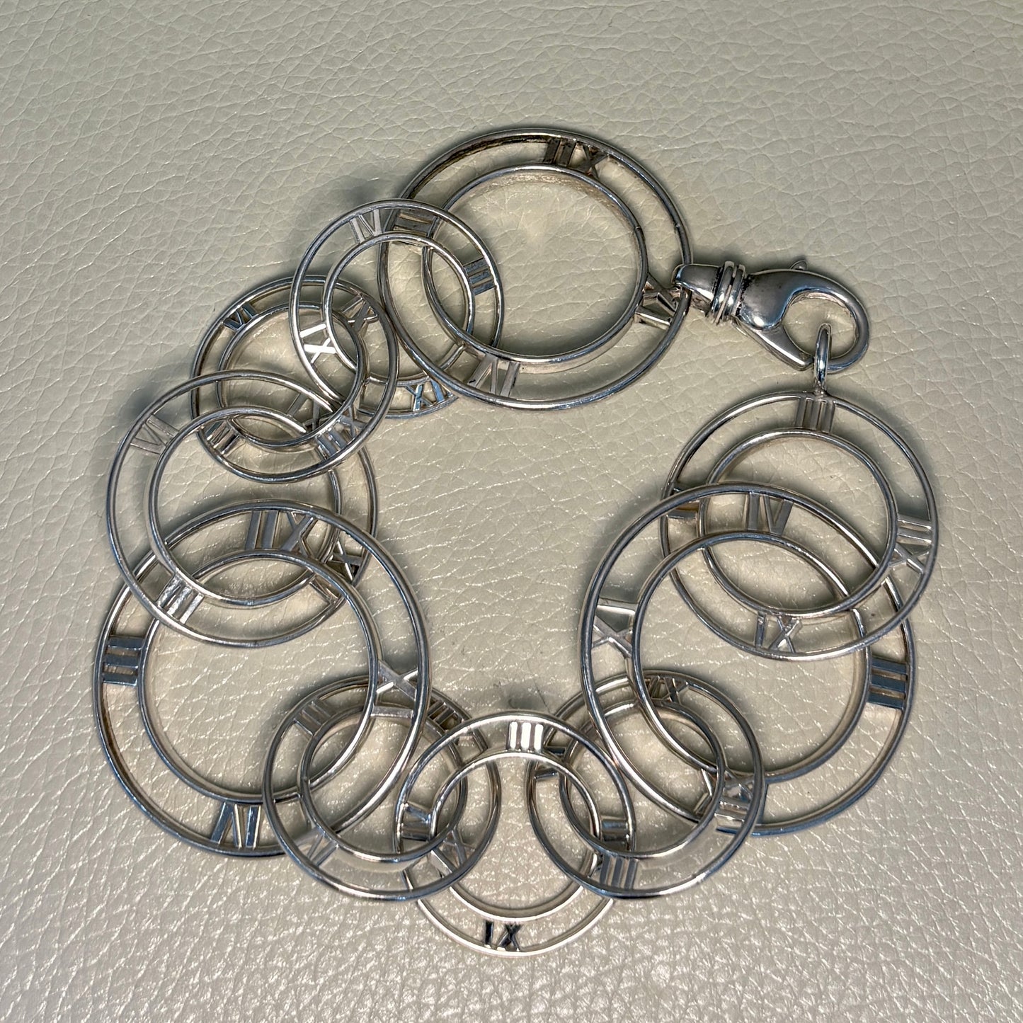 Estate Tiffany & Co. Sterling Silver "Atlas" Bracelet