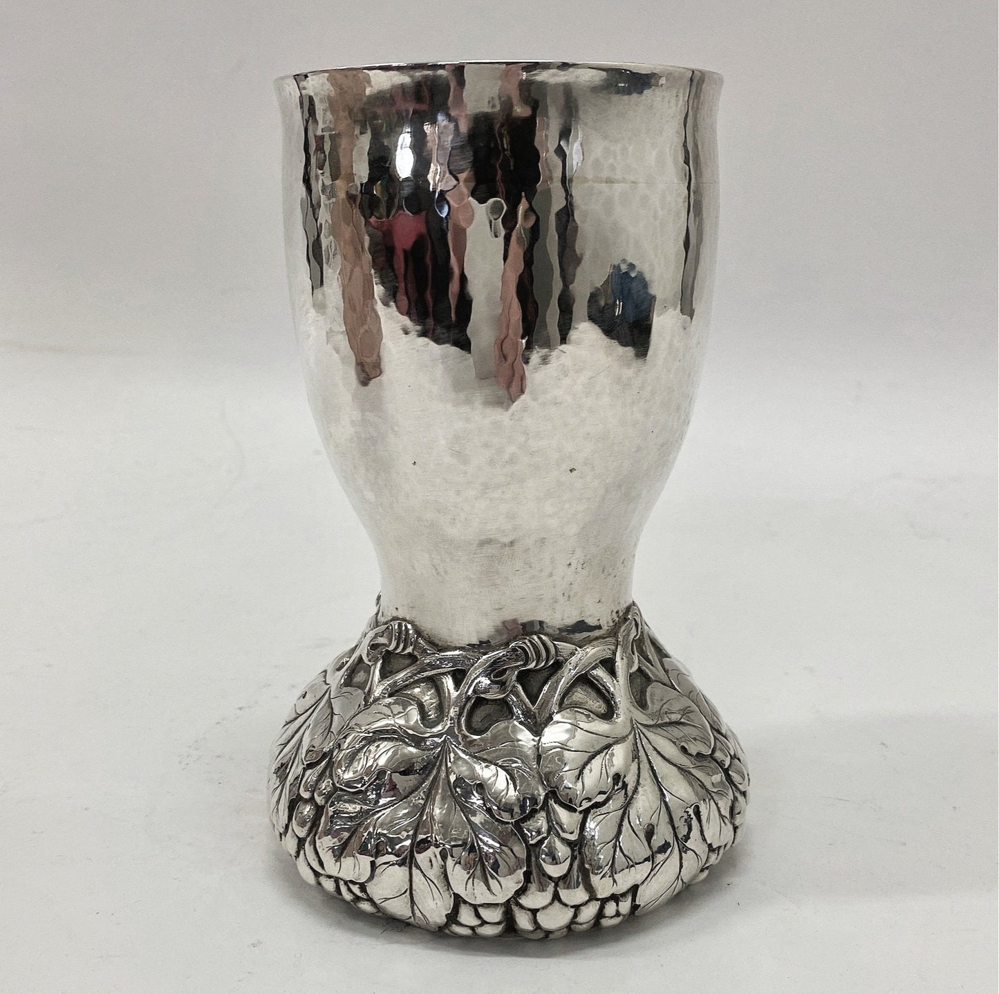 Estate Evald Nielsen 830 Silver Vase from 1911