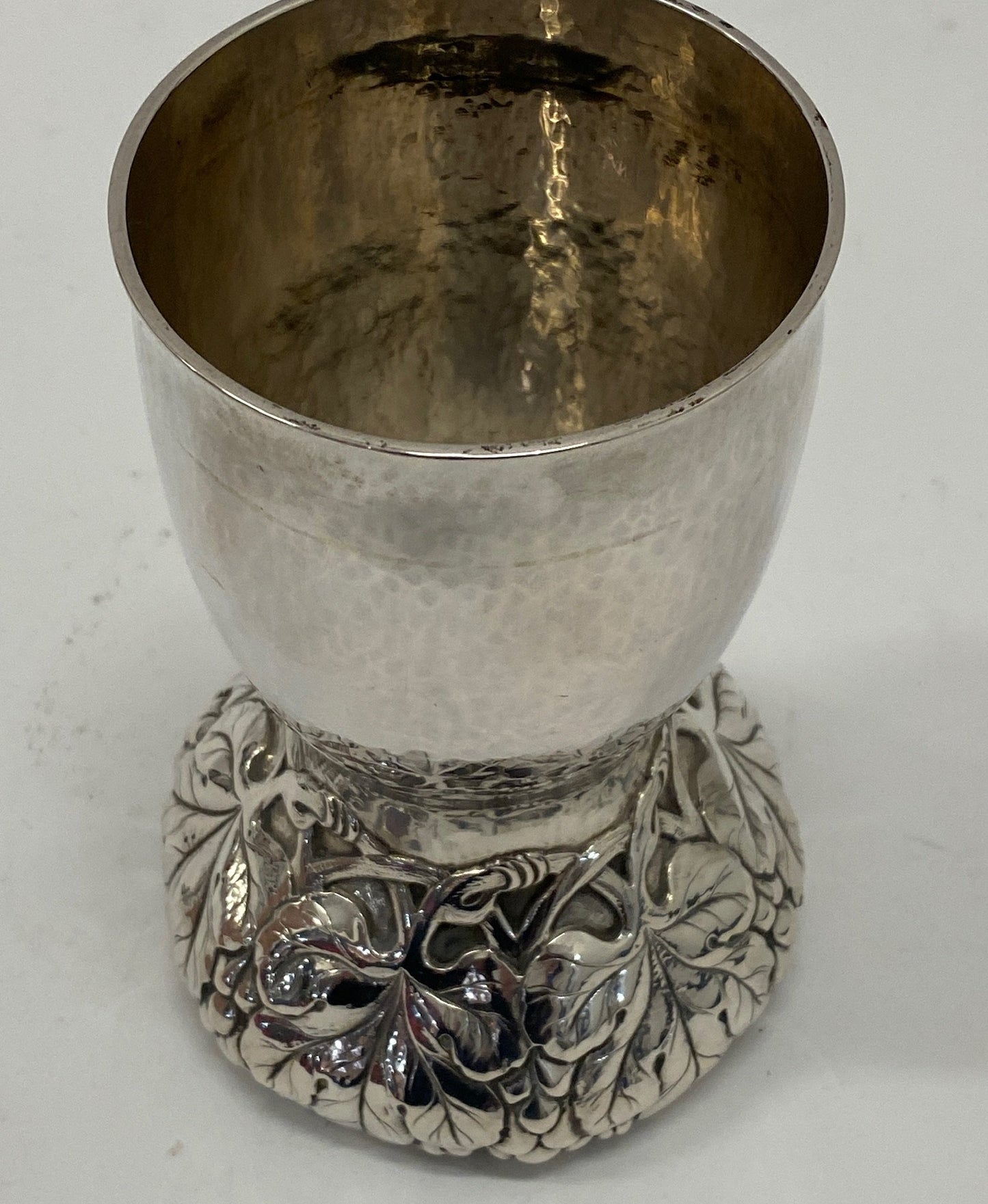 Estate Evald Nielsen 830 Silver Vase from 1911