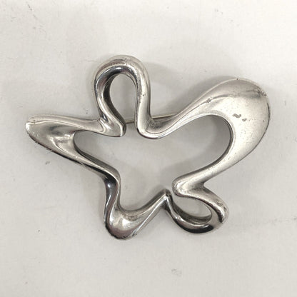 Georg Jensen Sterling Silver "Splash Brooch"