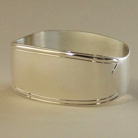 Robbe & Berking Sterling Silver "Classic-Faden" Pattern Napkin Ring