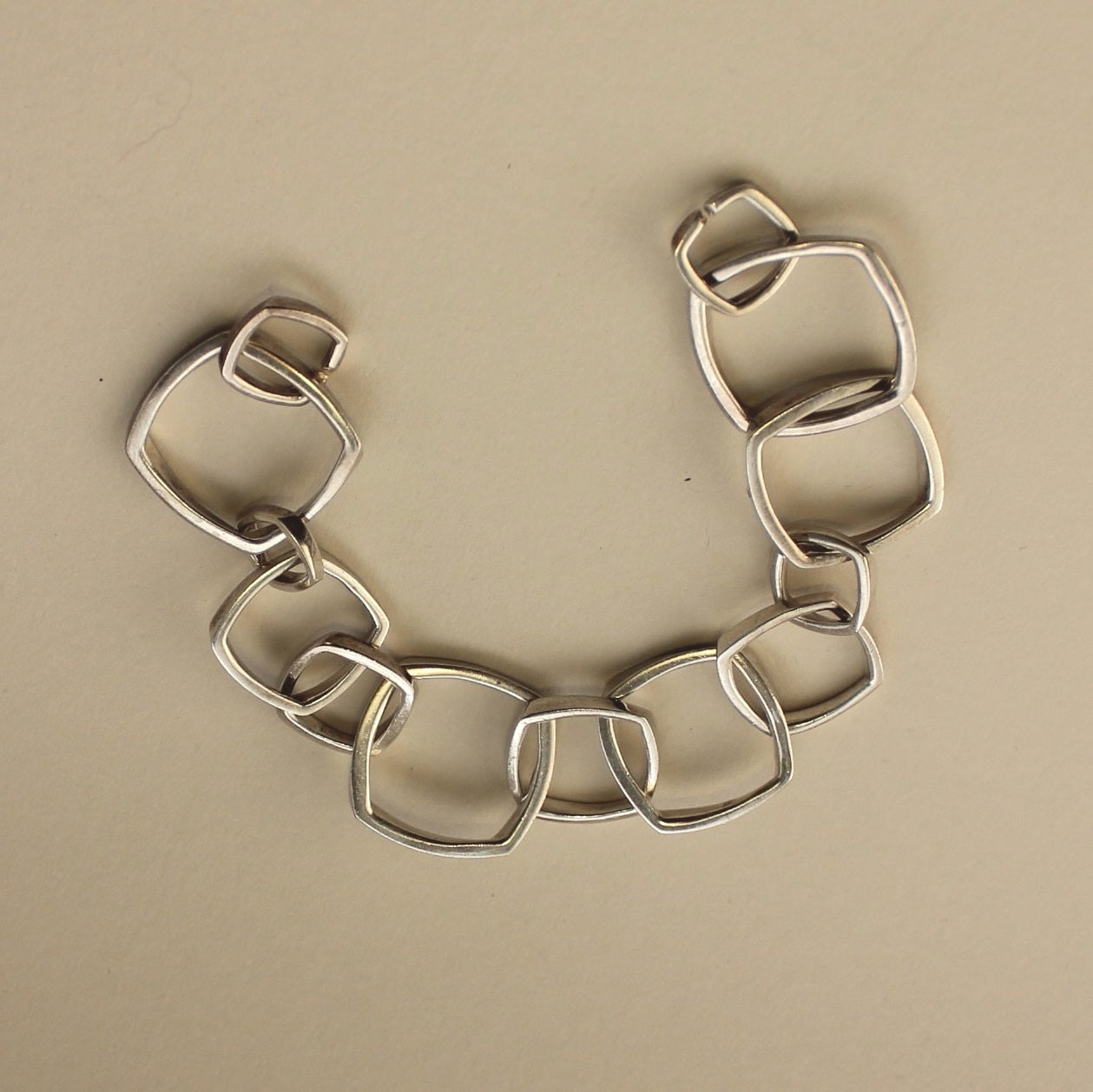 Tiffany Sterling Silver  Bracelet "Torque" By Frank Gehry