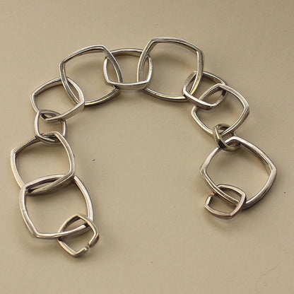 Tiffany Sterling Silver  Bracelet "Torque" By Frank Gehry