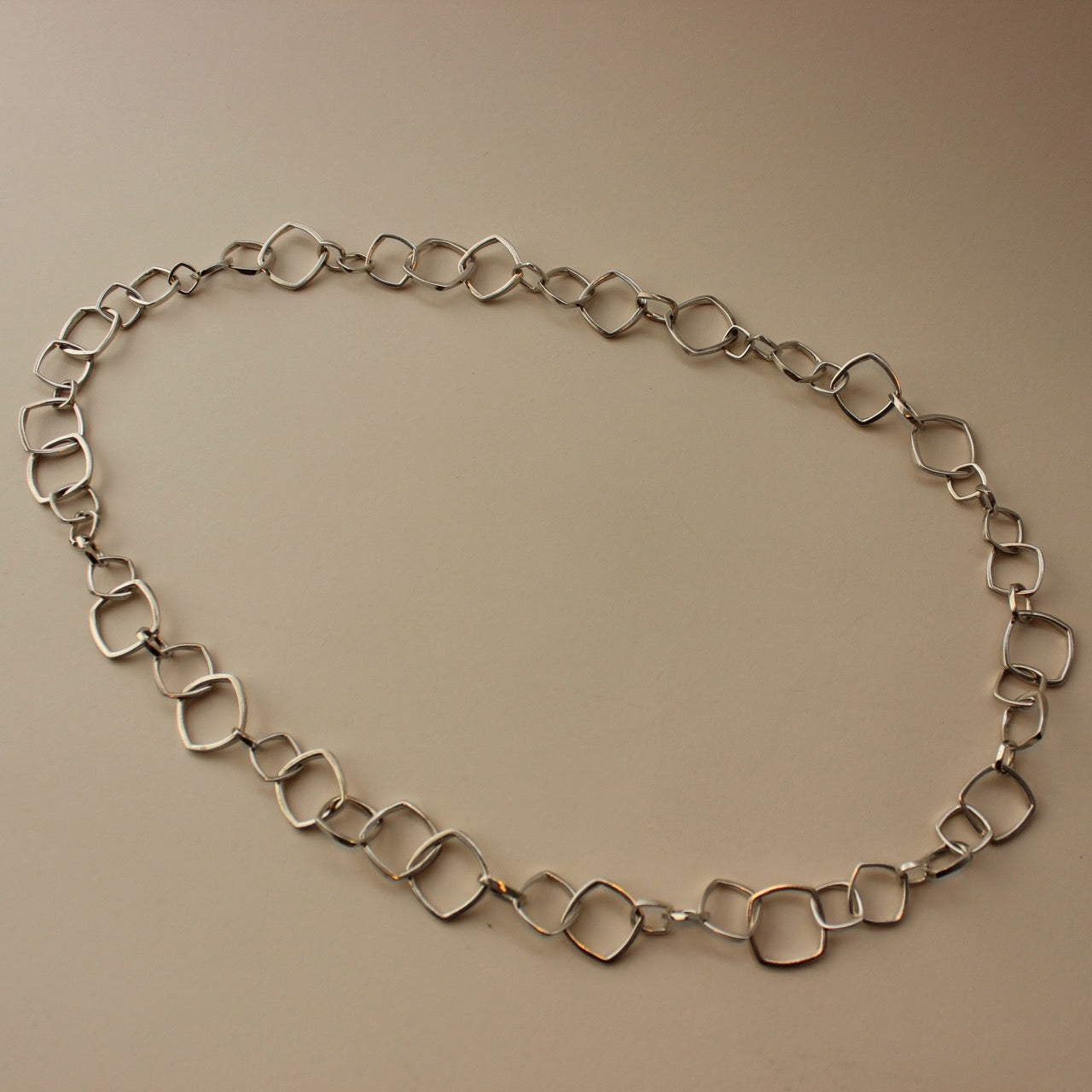 Tiffany Sterling Silver Extra Long Necklace By Frank Gehry