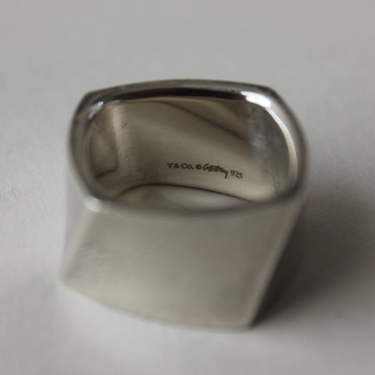 Tiffany Sterling Silver Ring By Frank Gehry