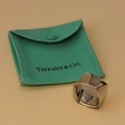 Tiffany Sterling Silver Ring By Frank Gehry