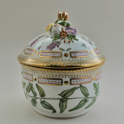 Estate Flora Danica Large Sugar Bowl By Royal Copenhagen