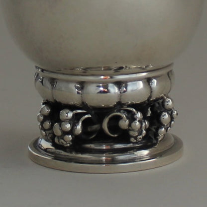 Georg Jensen Sterling Silver Large Grape Sugar Caster No. 296