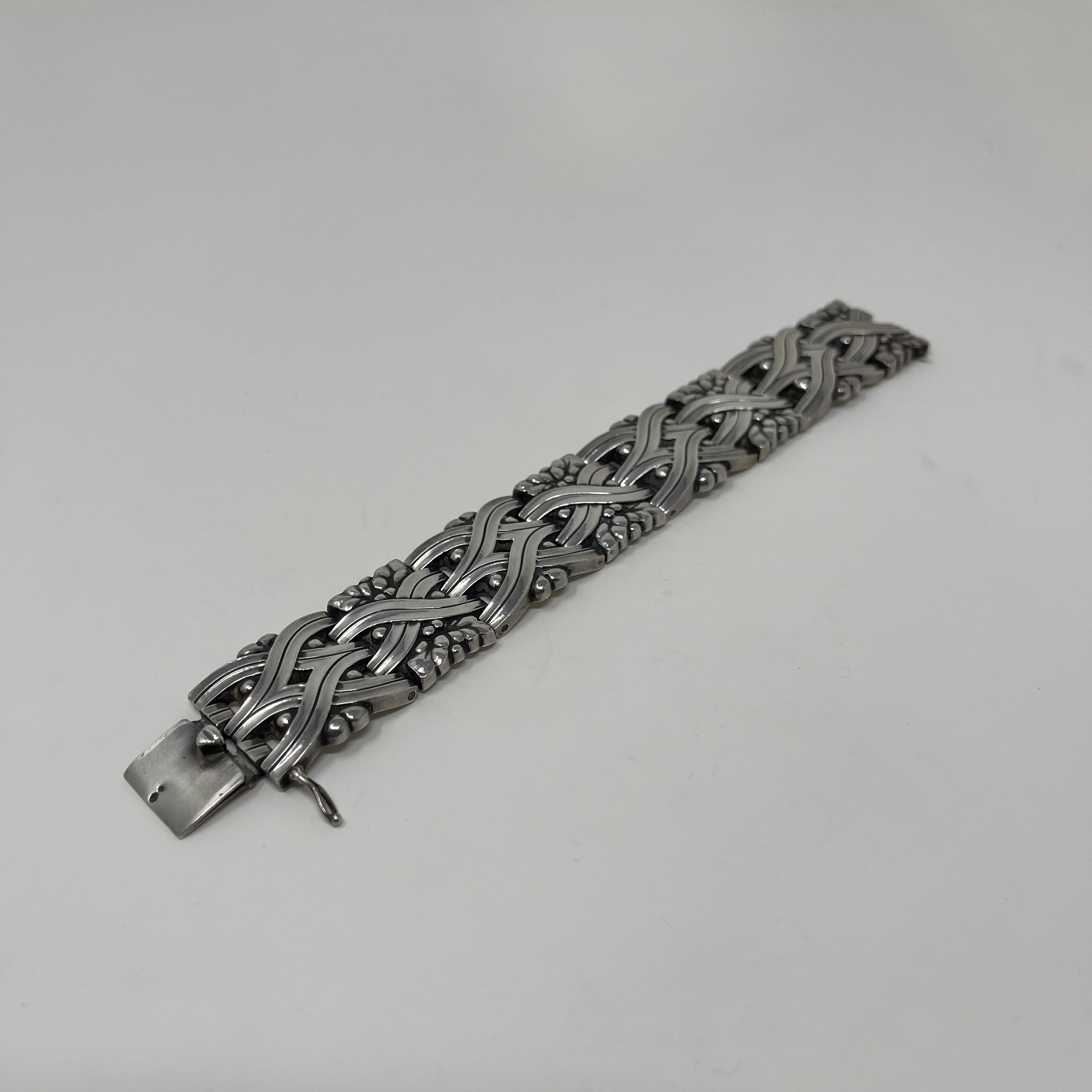 Estate Georg Jensen Sterling Silver Art Deco Bracelet by Harald
