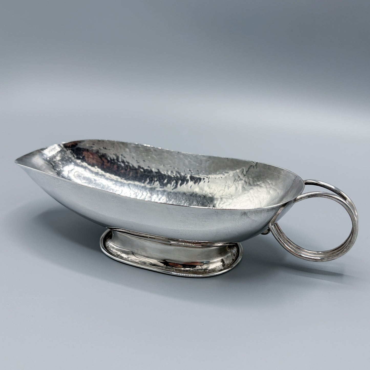 Estate 940 Silver Sauce Boat by Hector Aguilar